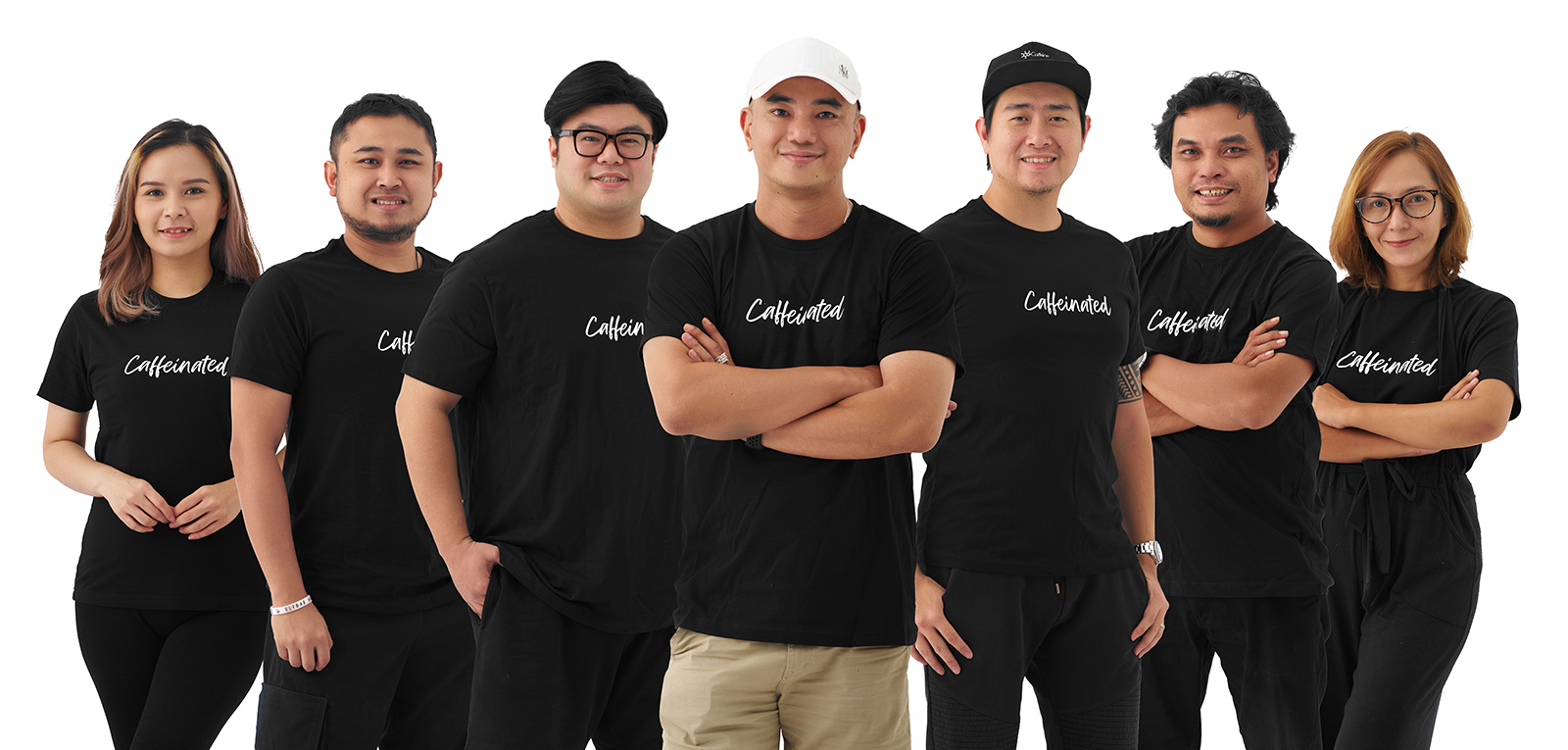 Caffeine Team Members The Caffeine Production team is a group of skilled professionals delivering exceptional commercial photography, videography, and event production services at an affordable cost.
